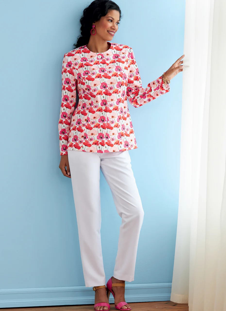 Butterick Jacket, Coat, Top, Trousers B6740 - Image 3