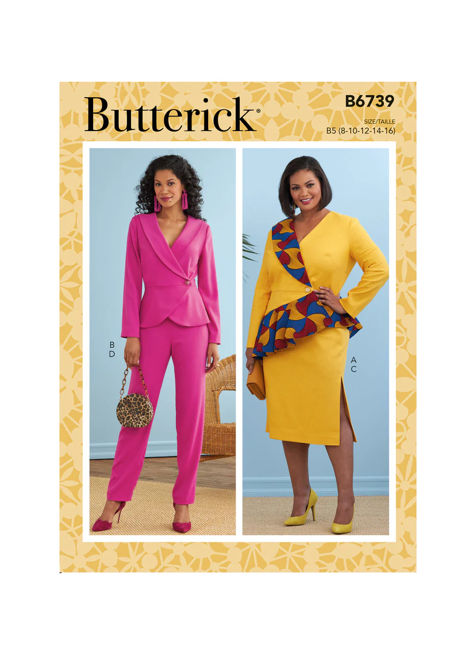 Butterick Jacket, Skirt and Trousers B6739 - Image 2
