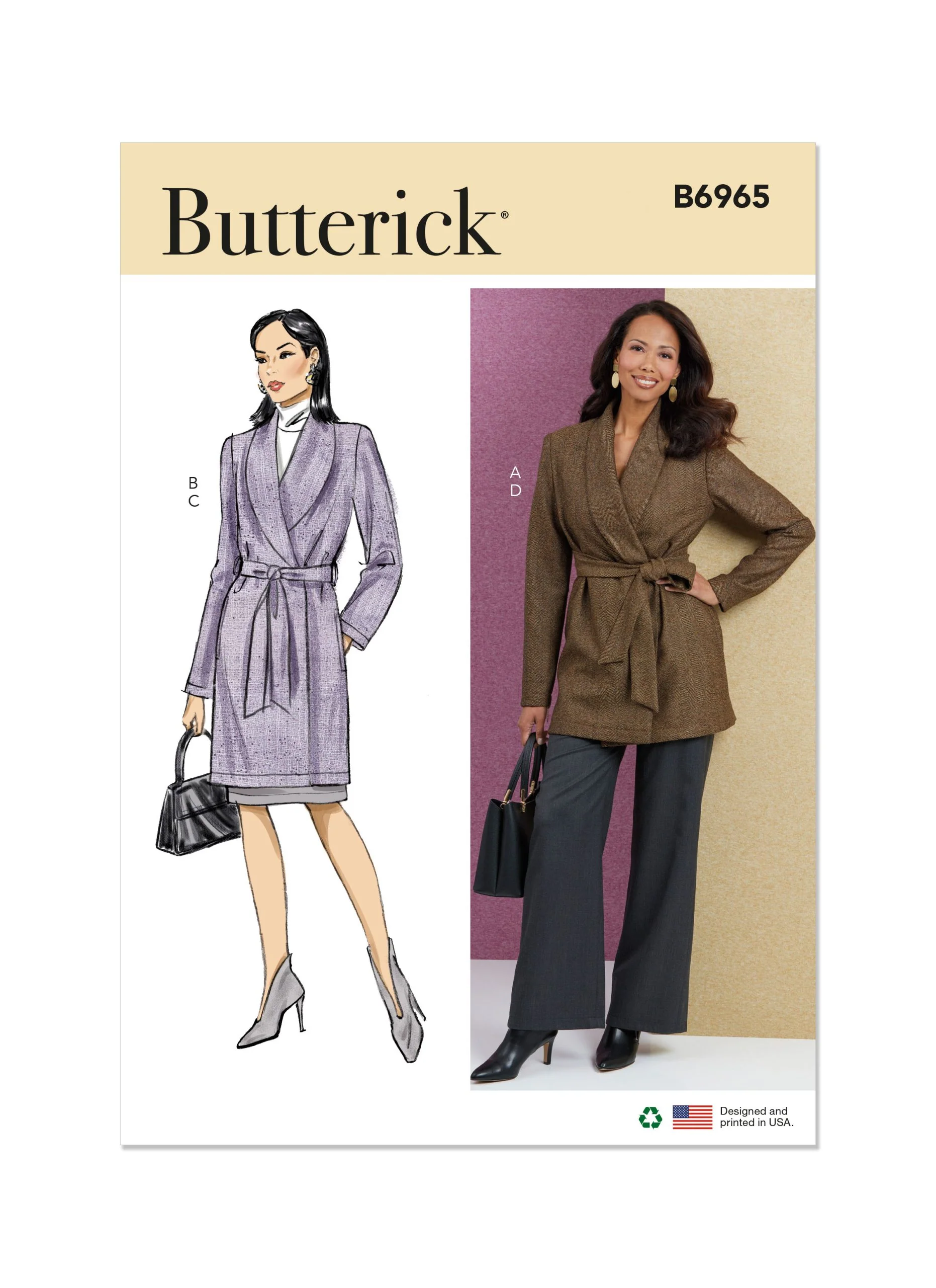 Butterick Jacket, Skirt & Trousers B6965 - Image 2