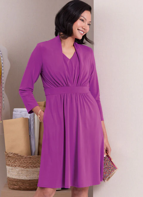 Butterick Knit Dresses B6940 - Image 4