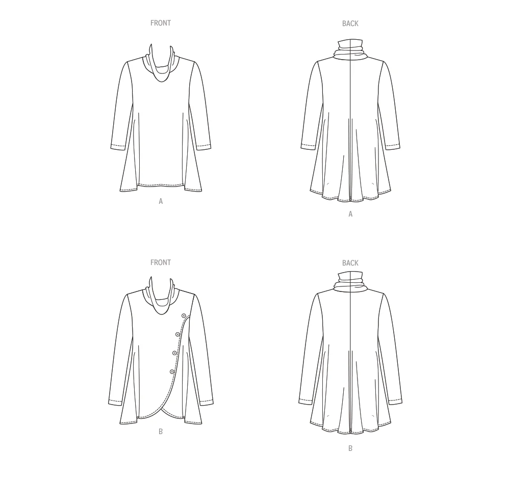 Butterick Knit Tops B6961 - Image 6