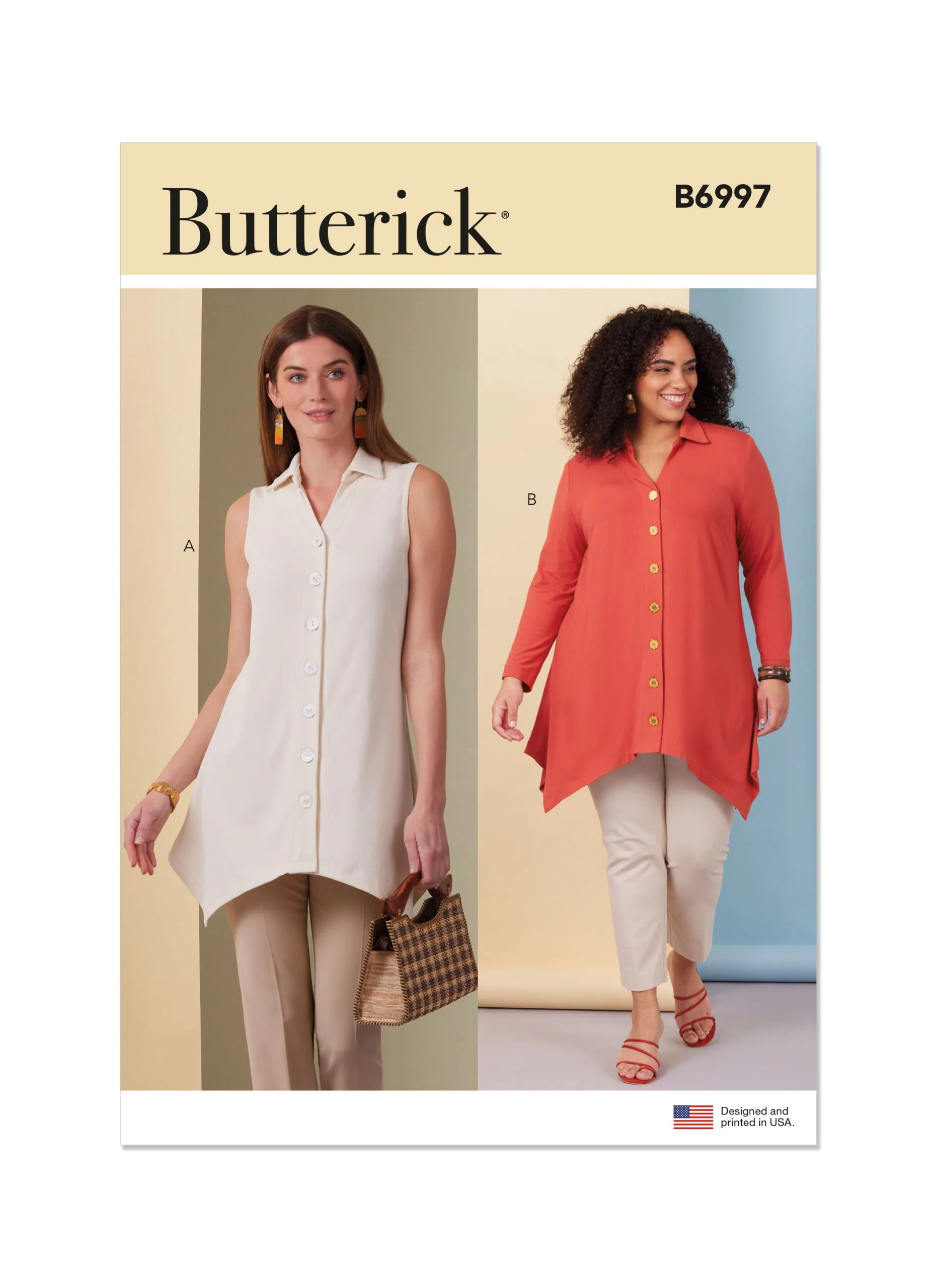 Butterick Knit Tops B6997 - Image 2