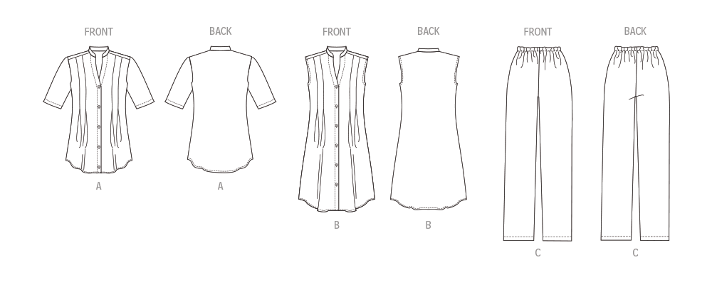 Butterick Loungewear/Nightwear B6945 - Image 7