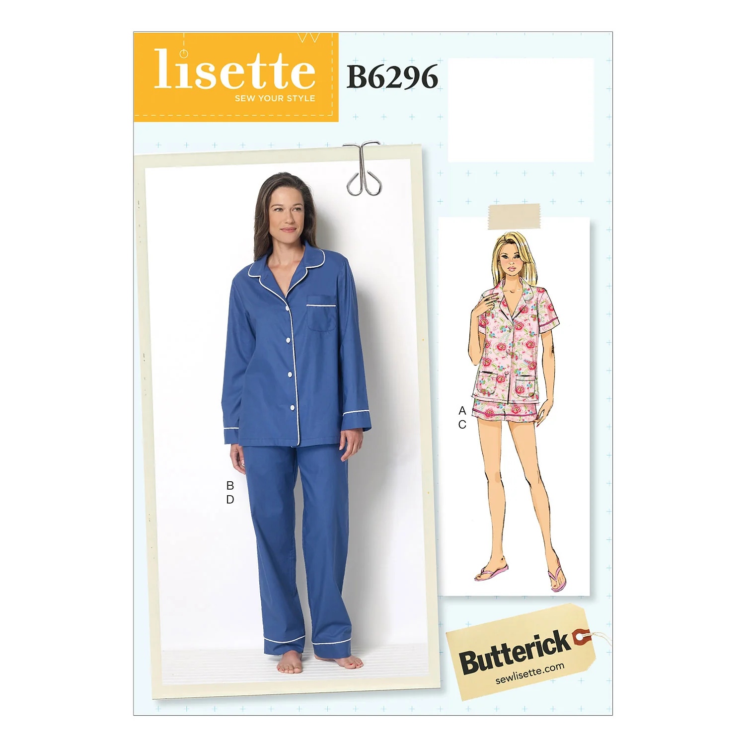 Butterick Night Wear B6296 - Image 2