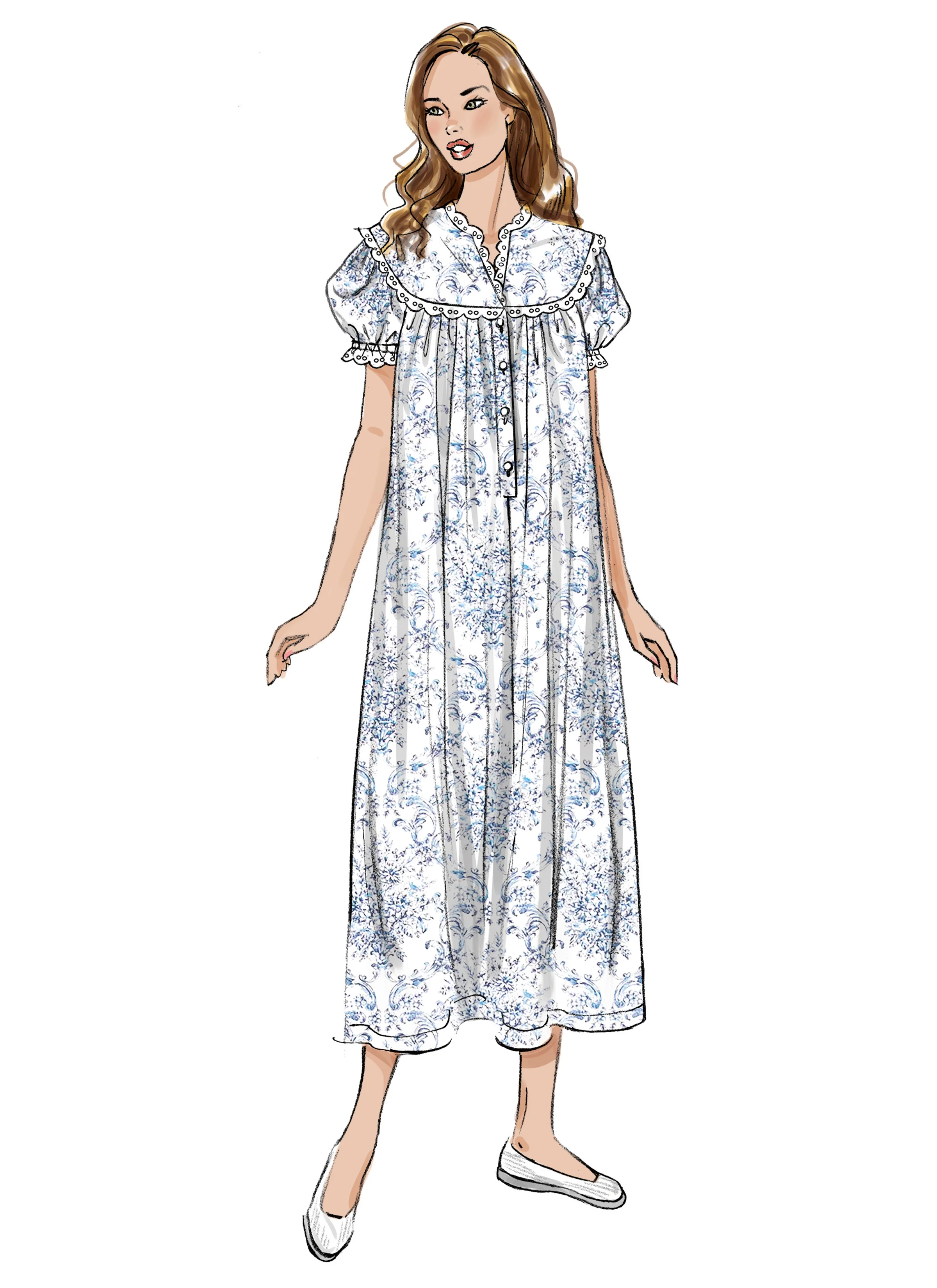 Butterick Nightgown B7015 - Image 2