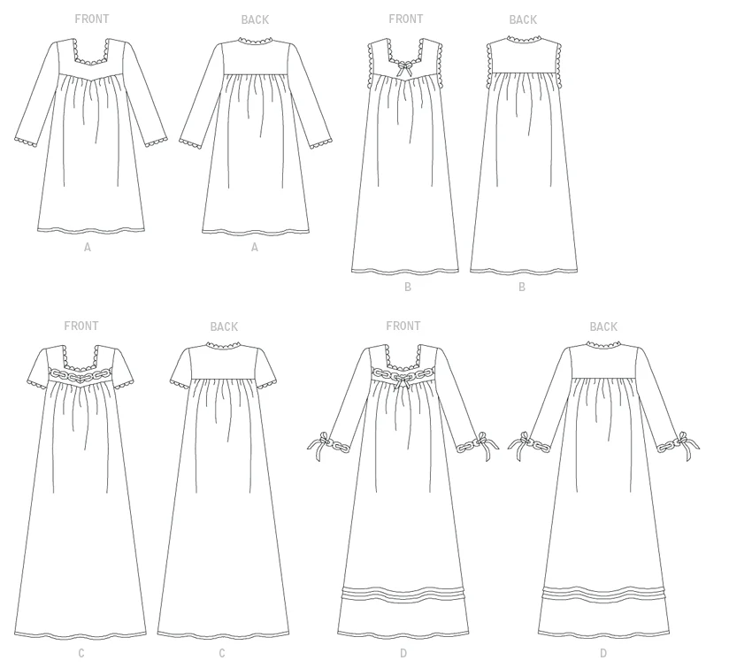 Butterick Nightwear B6838 - Image 6