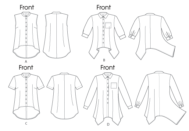 Butterick Shirt B5786 - Image 9