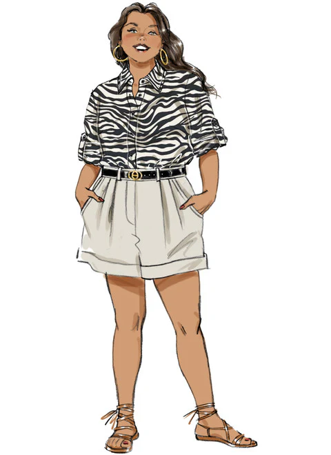 Butterick Shirts and Shorts B6947 - Image 5