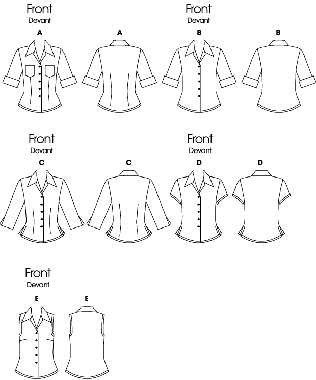 Butterick Shirts B6753 - Image 7