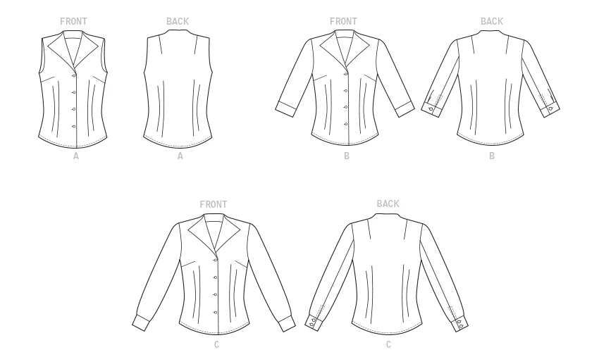 Butterick Shirts B6842 - Image 6