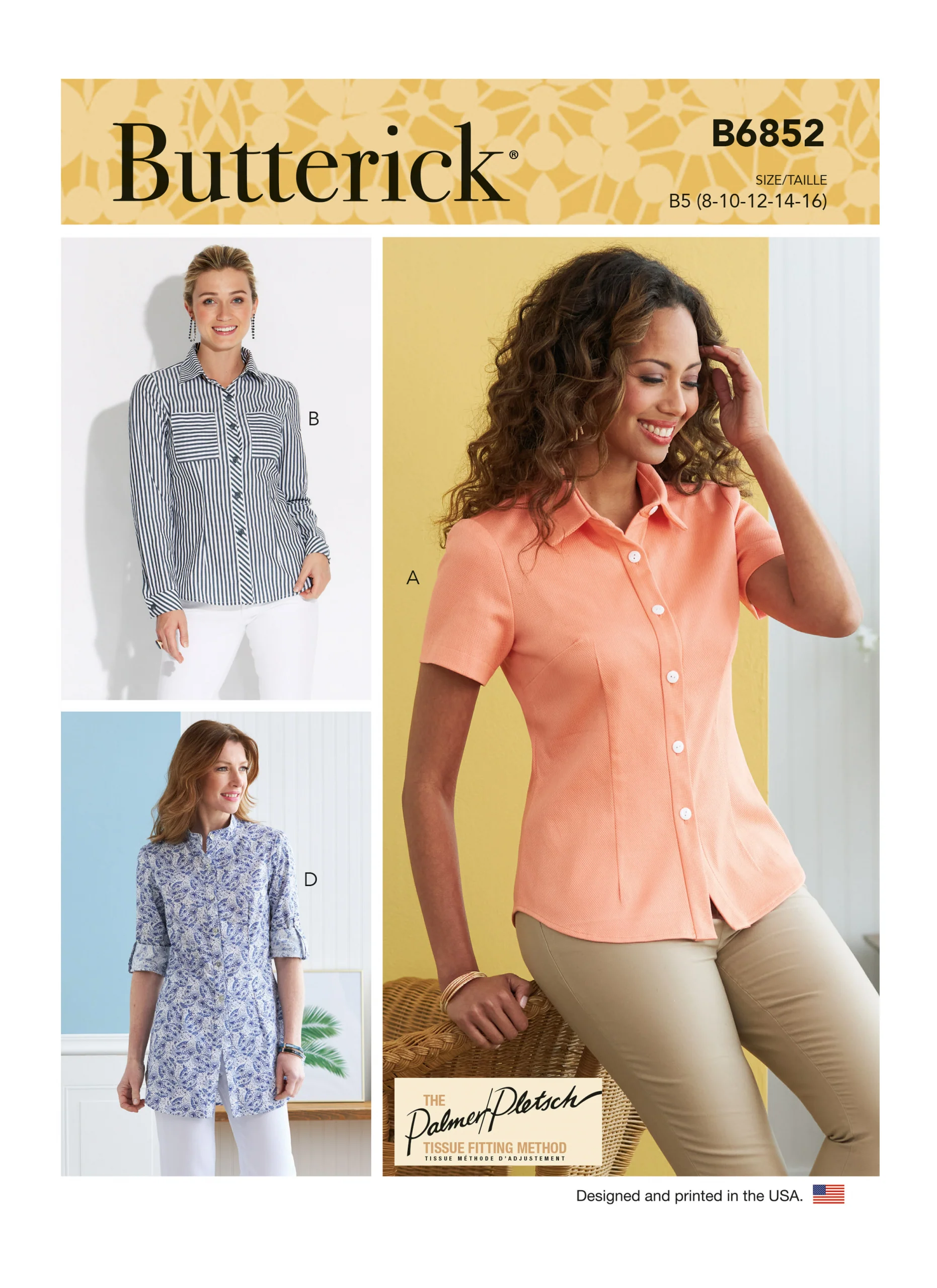 Butterick Shirts B6852 - Image 2