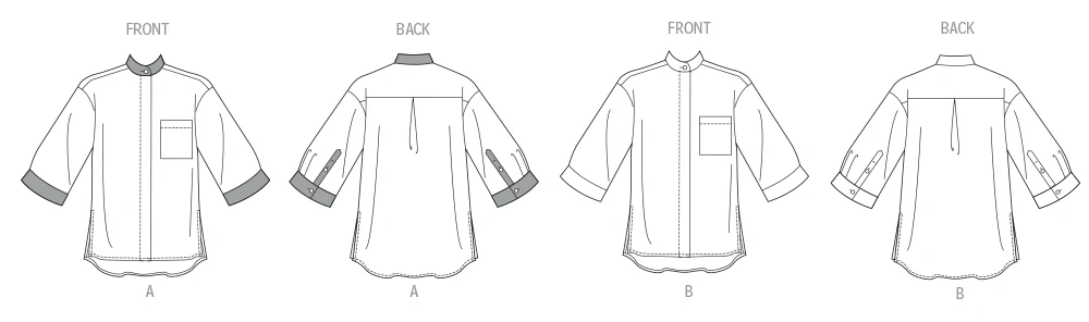 Butterick Shirts B7041 - Image 8