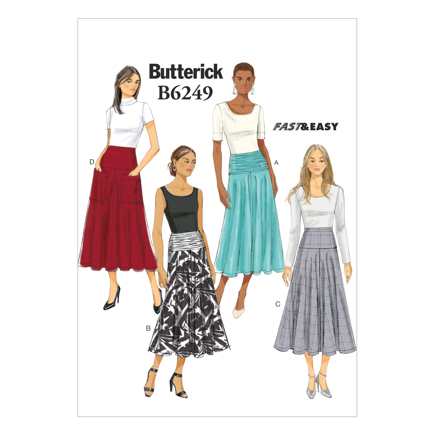 Butterick Skirt B6249 - Image 2