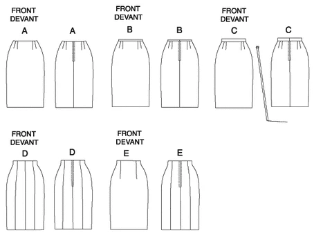 Butterick Skirt B6746 - Image 5