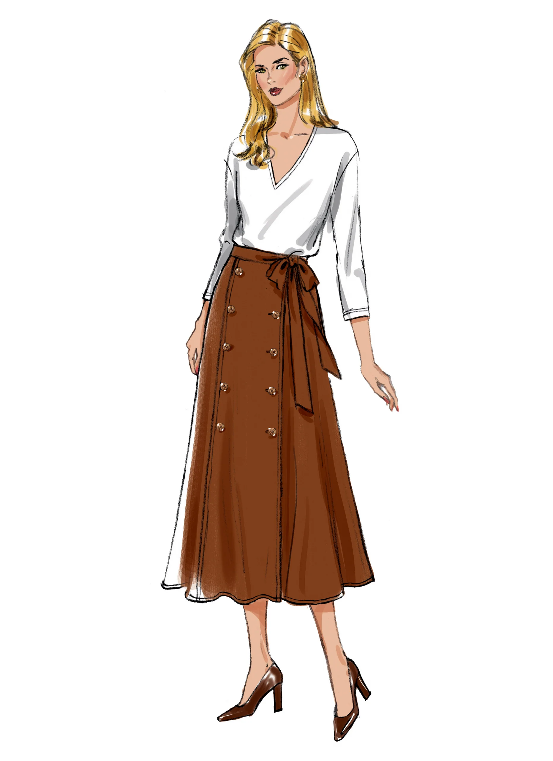 Butterick Skirt B6866 - Image 4