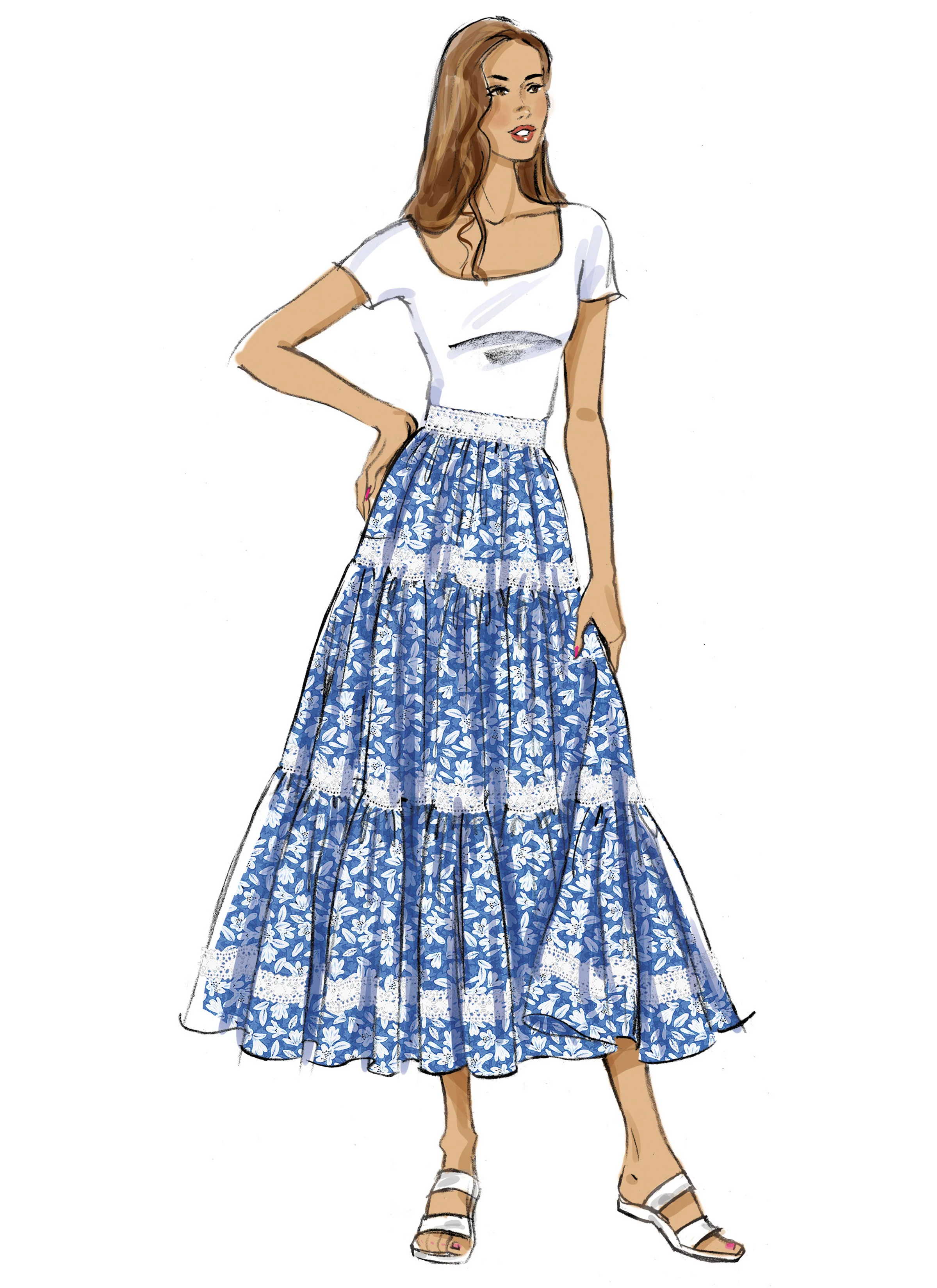 Butterick Skirt B7025 - Image 3