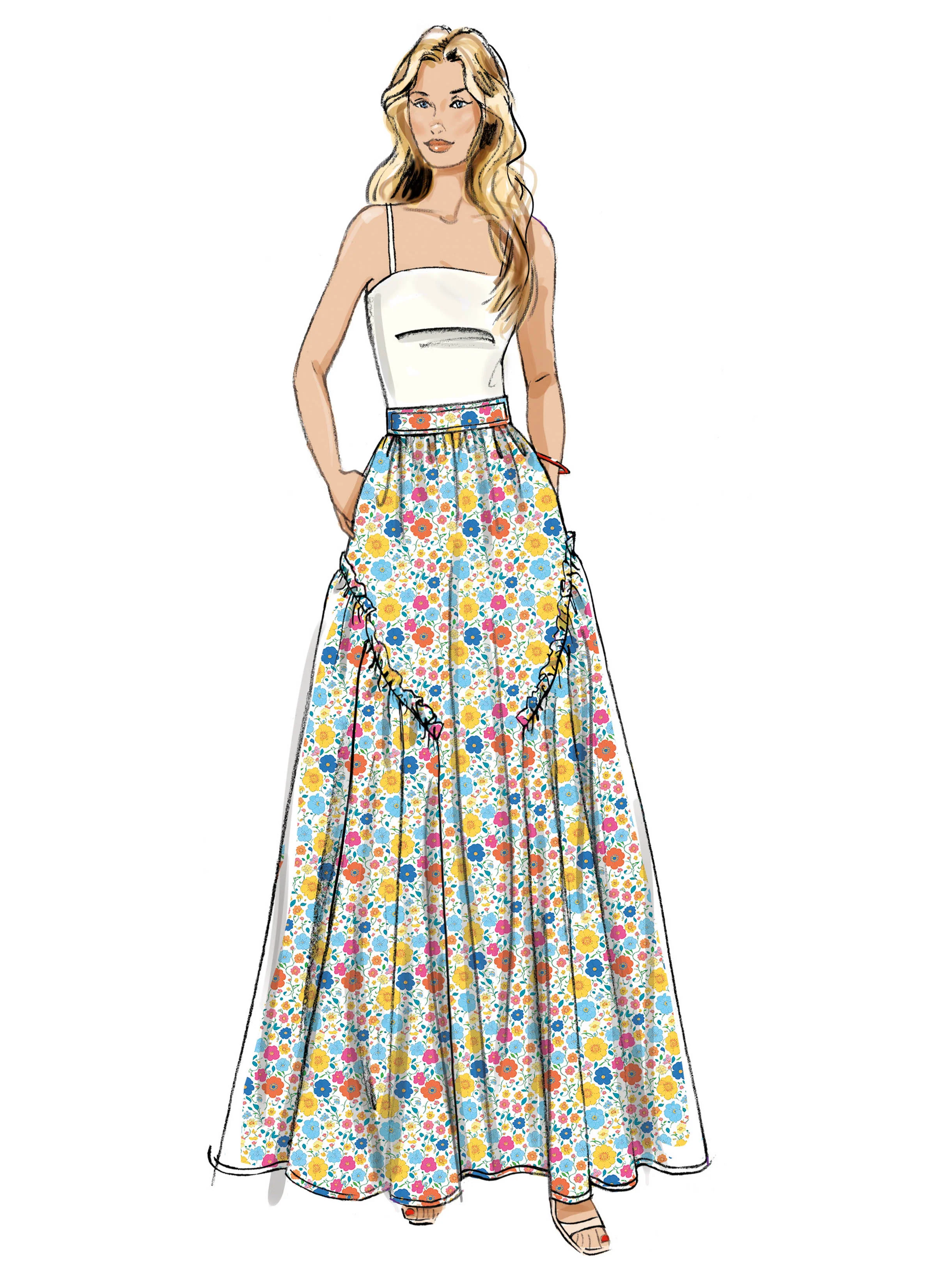 Butterick Skirt B7044 - Image 3