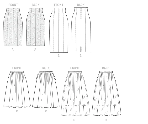Butterick Skirts B6326 - Image 8