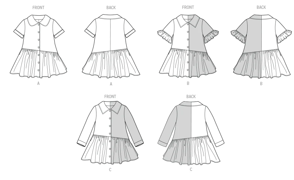 Butterick Toddlers' Dress B7049 - Image 7