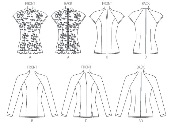 Butterick Top B6134 - Image 6