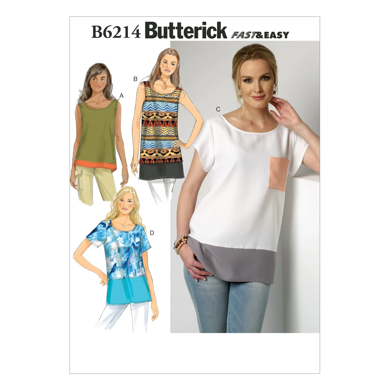 Butterick Top B6214 - Image 2