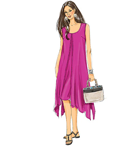Butterick Top, Dress and Trousers B5655 - Image 3