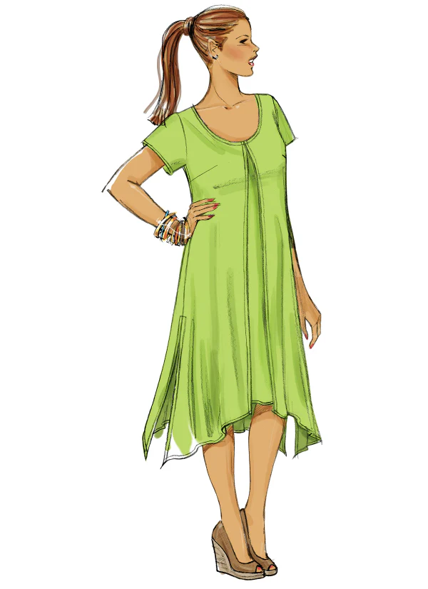 Butterick Top, Dress and Trousers B5655 - Image 6