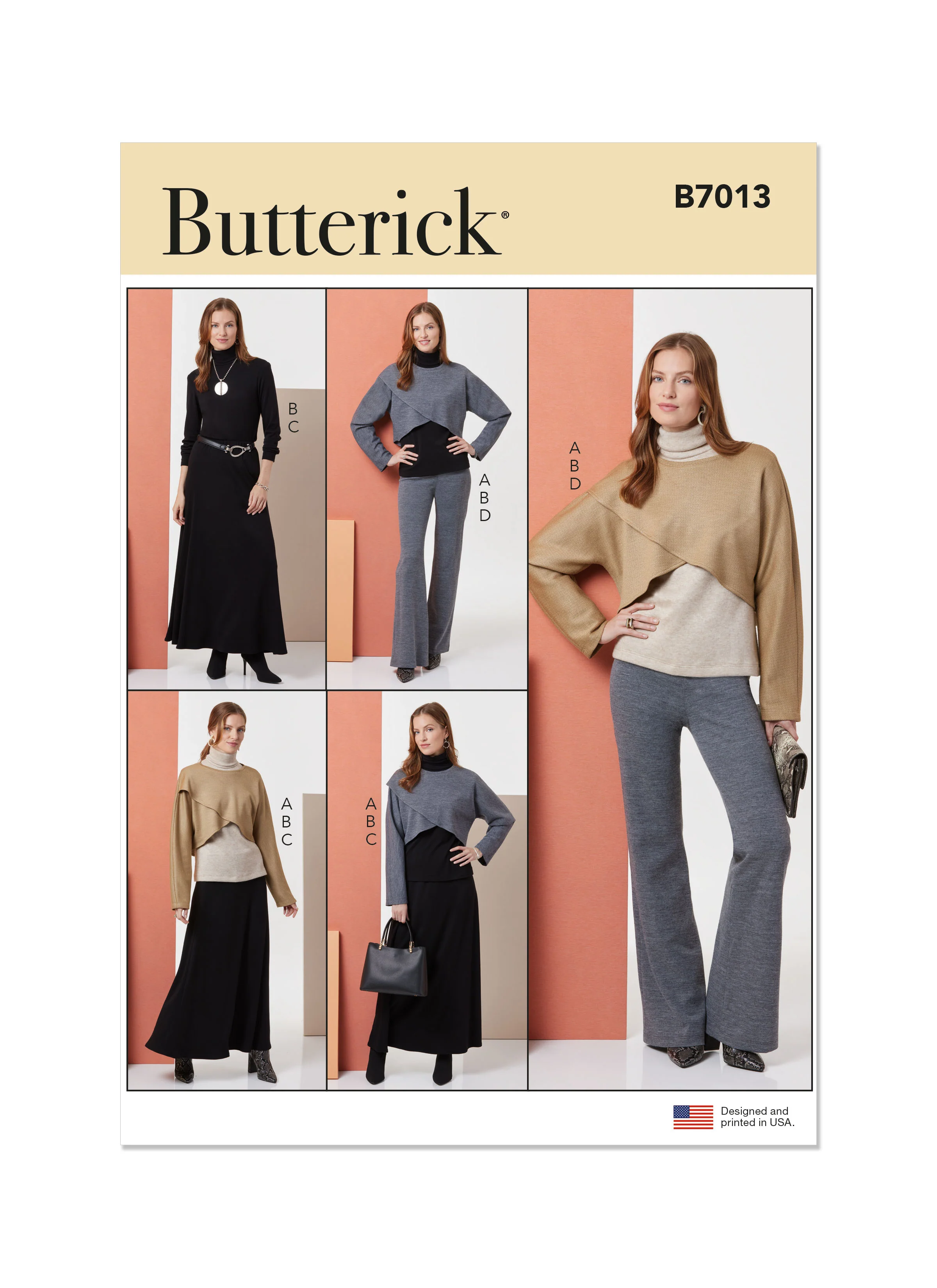 Butterick Top, Skirt & Trousers B7013 - Image 2