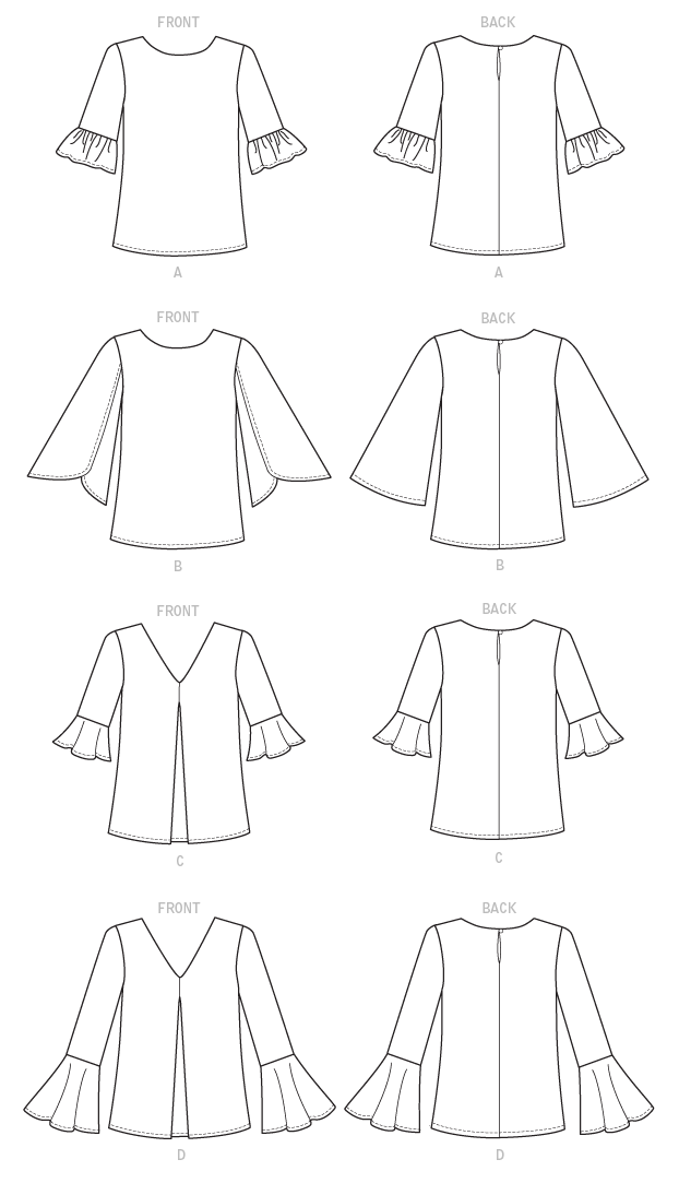 Butterick Tops B6456 - Image 7
