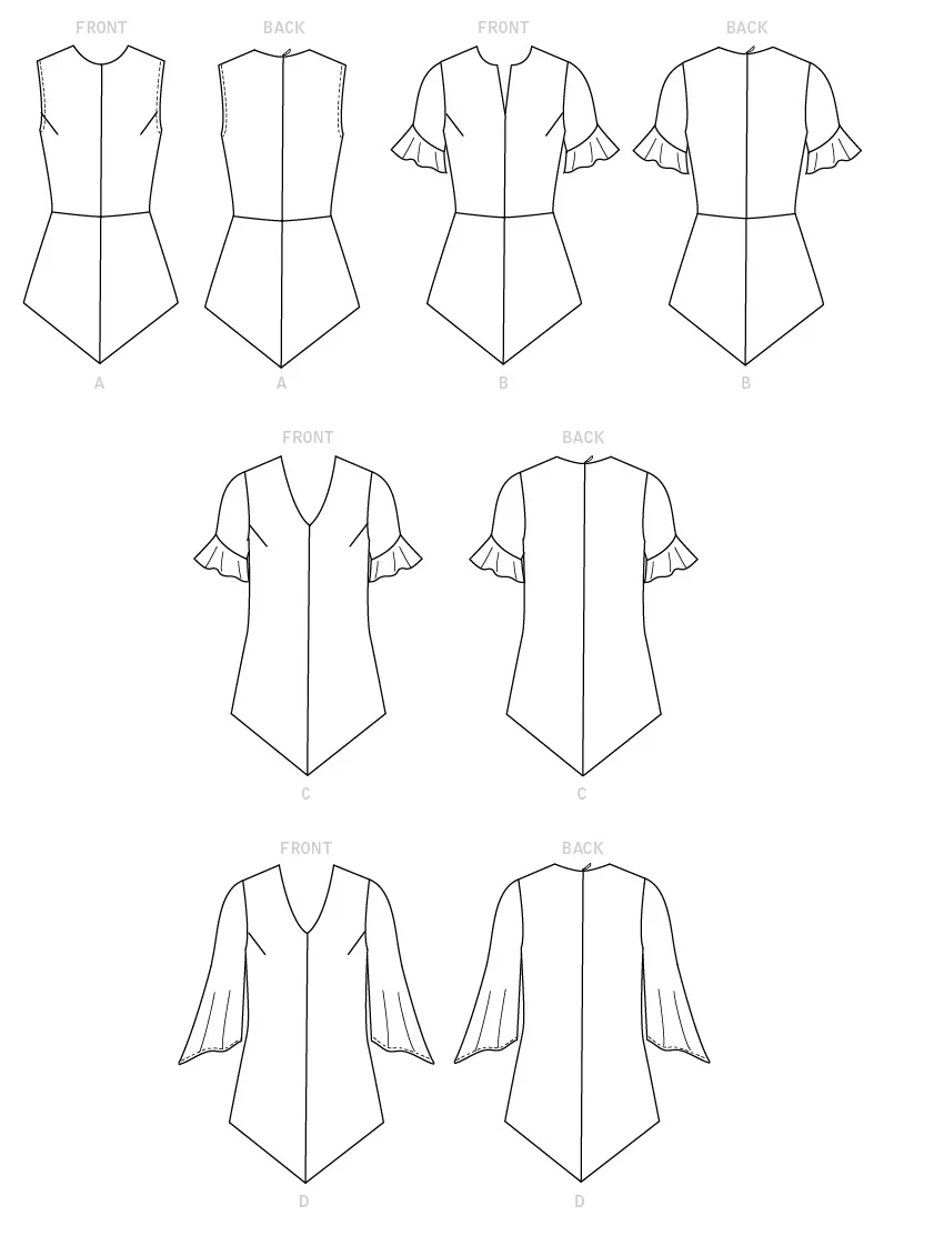 Butterick Tops B6663 - Image 8