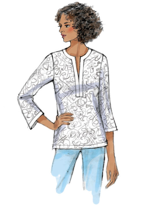 Butterick Tops B6666 - Image 6