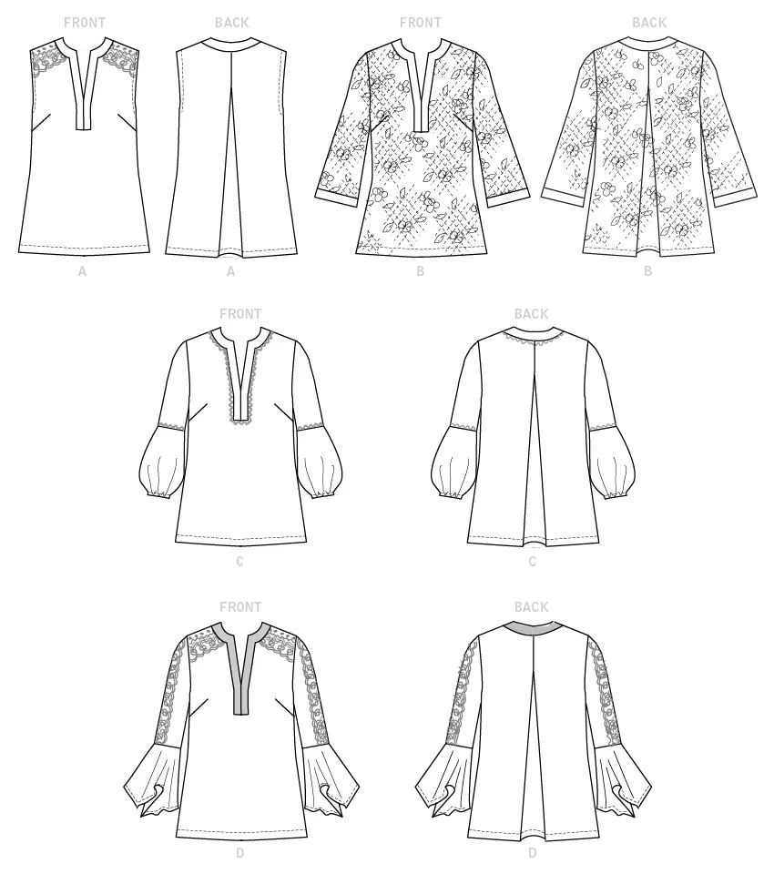 Butterick Tops B6666 - Image 8