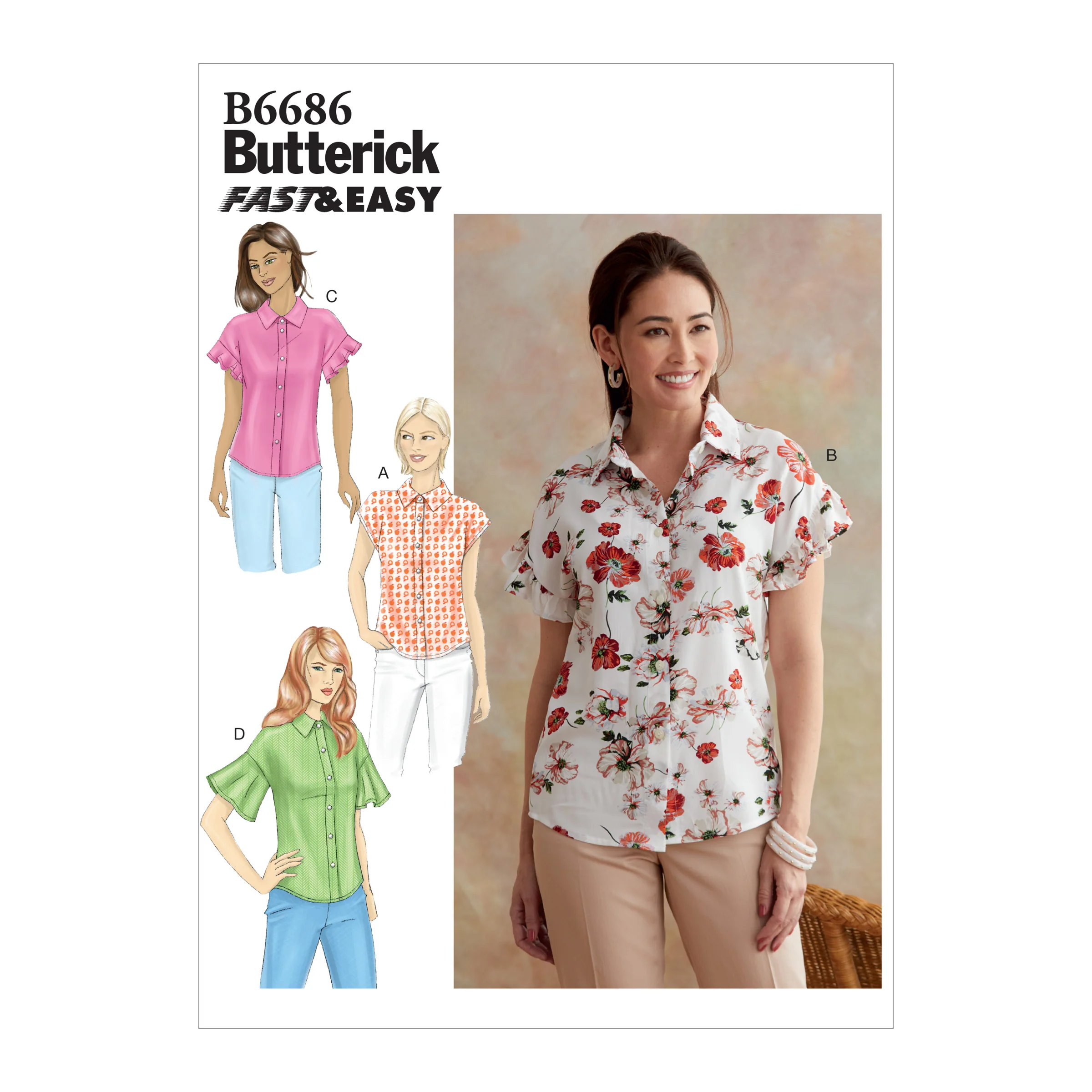Butterick Tops B6686 - Image 2