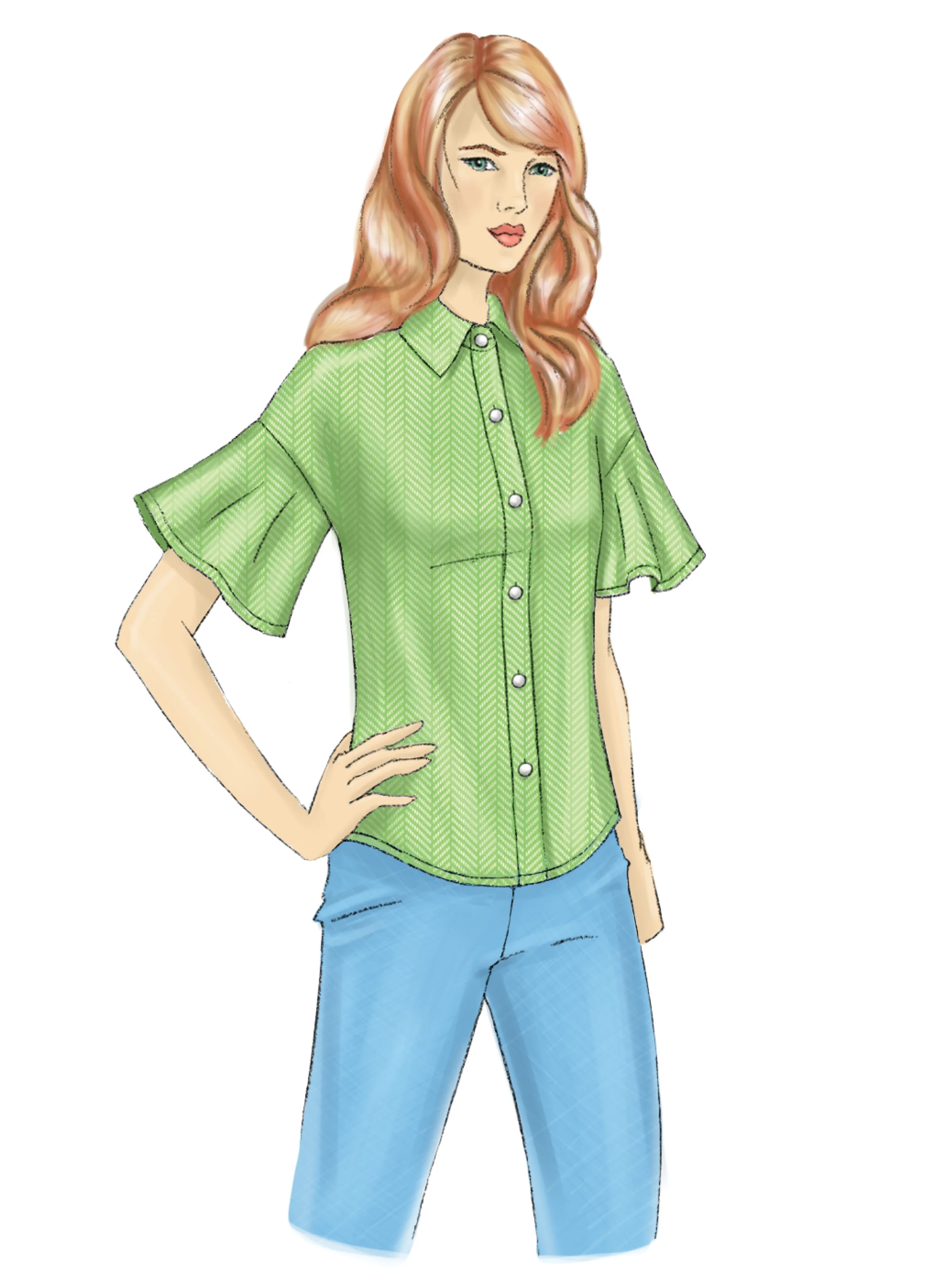 Butterick Tops B6686 - Image 7