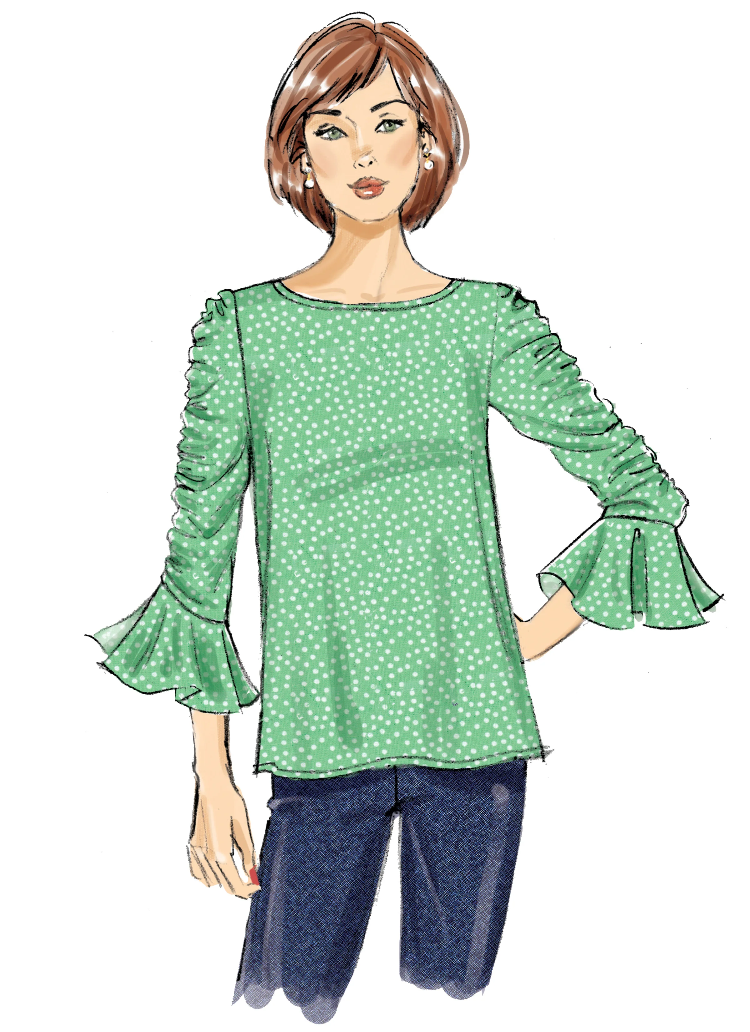 Butterick Tops B6687 - Image 7