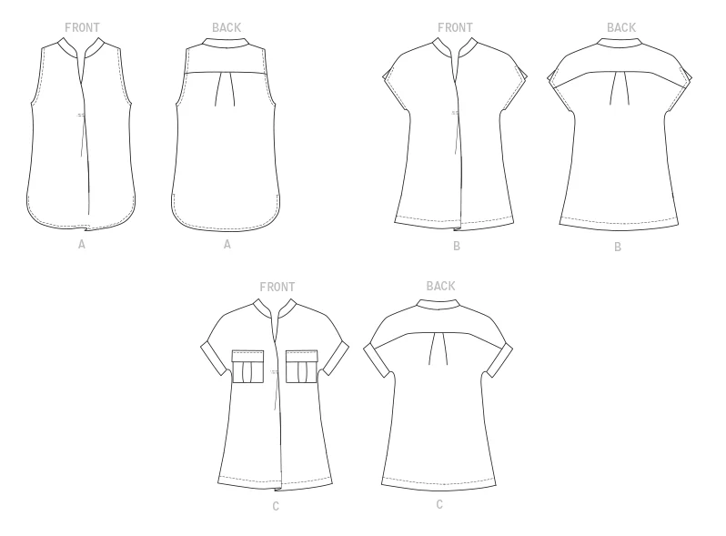 Butterick Tops B6768 - Image 11