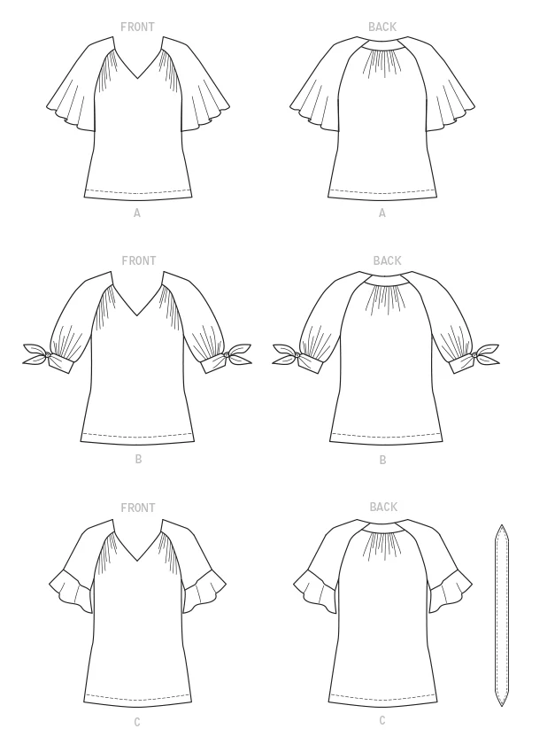 Butterick Tops B6770 - Image 12