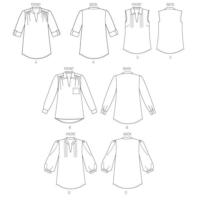 Butterick Tops B6801 - Image 7