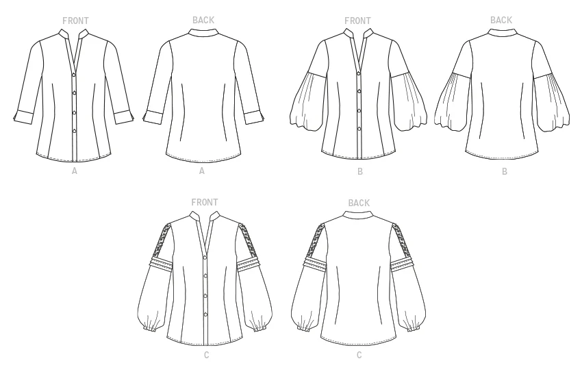 Butterick Tops B6816 - Image 7