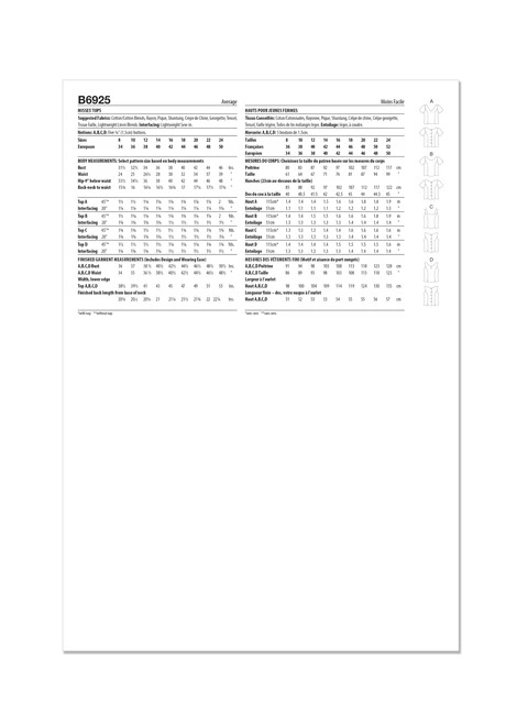 Butterick Tops B6925 - Image 15