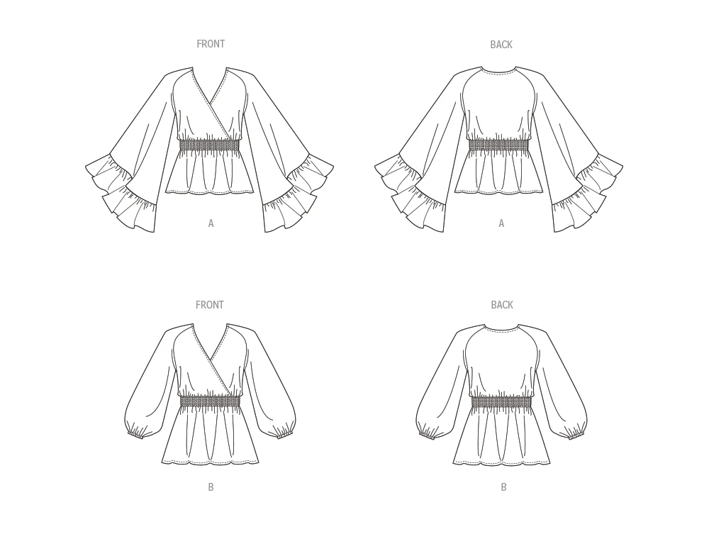 Butterick Tops B6930 - Image 6