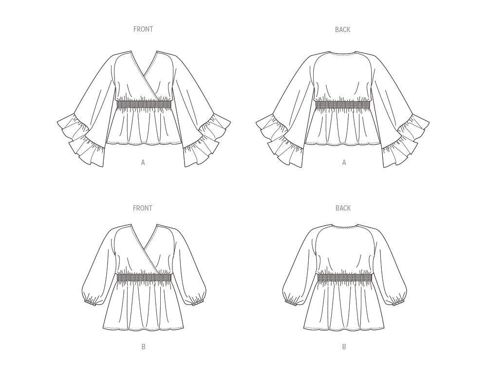 Butterick Tops B6931 - Image 6
