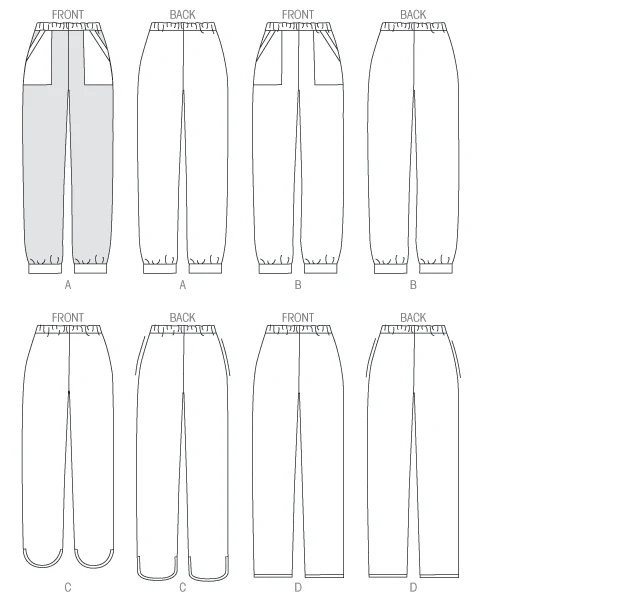 Butterick Trousers B6137 - Image 9