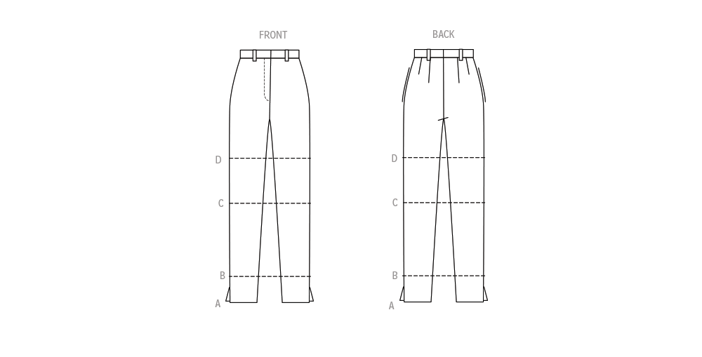 Butterick Trousers B6944 - Image 10