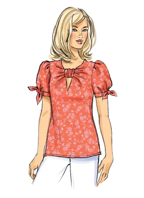 Butterick Tunic and Top with Sash B6876 - Image 5