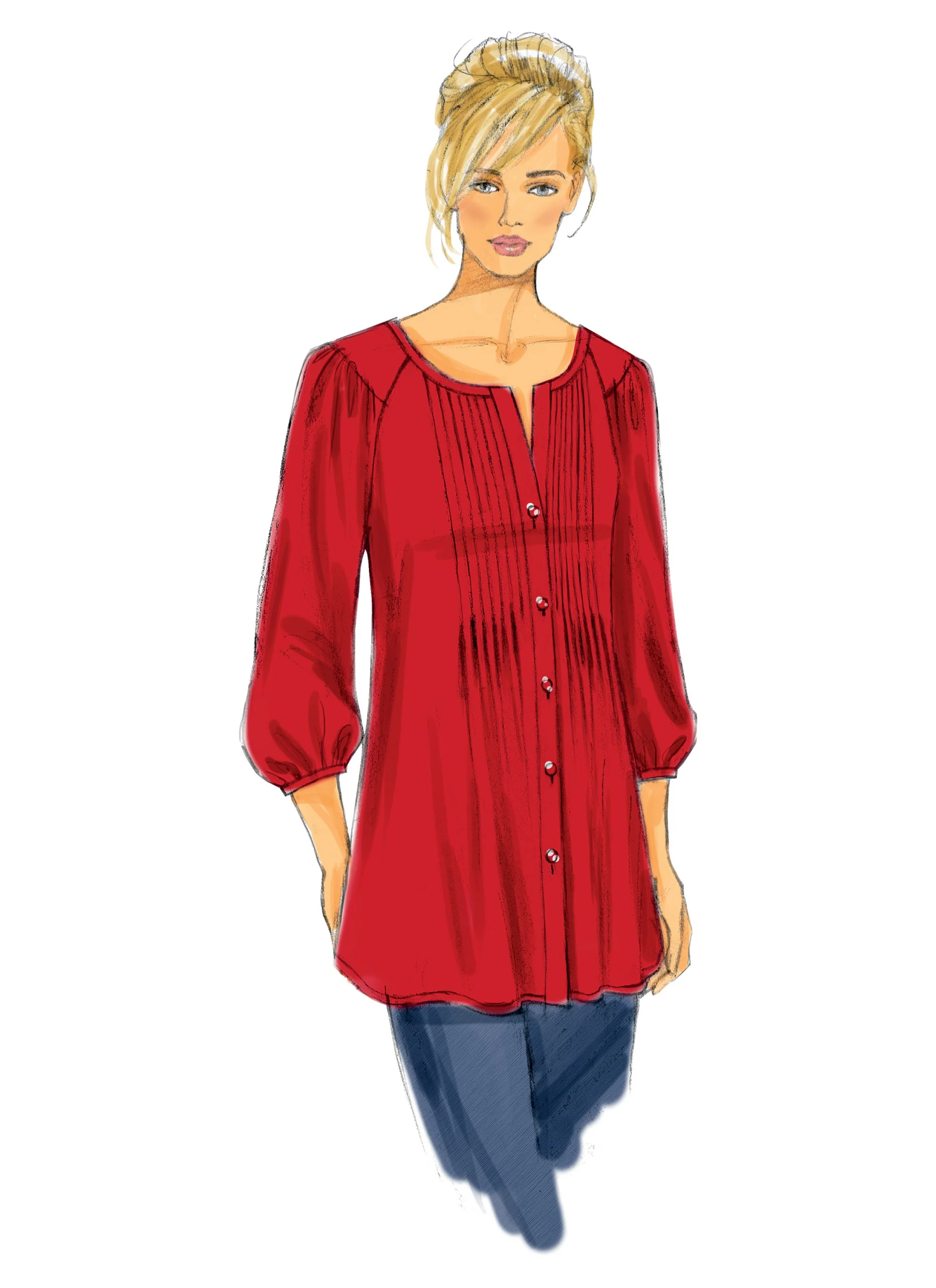 Butterick Tunic B5861 - Image 8