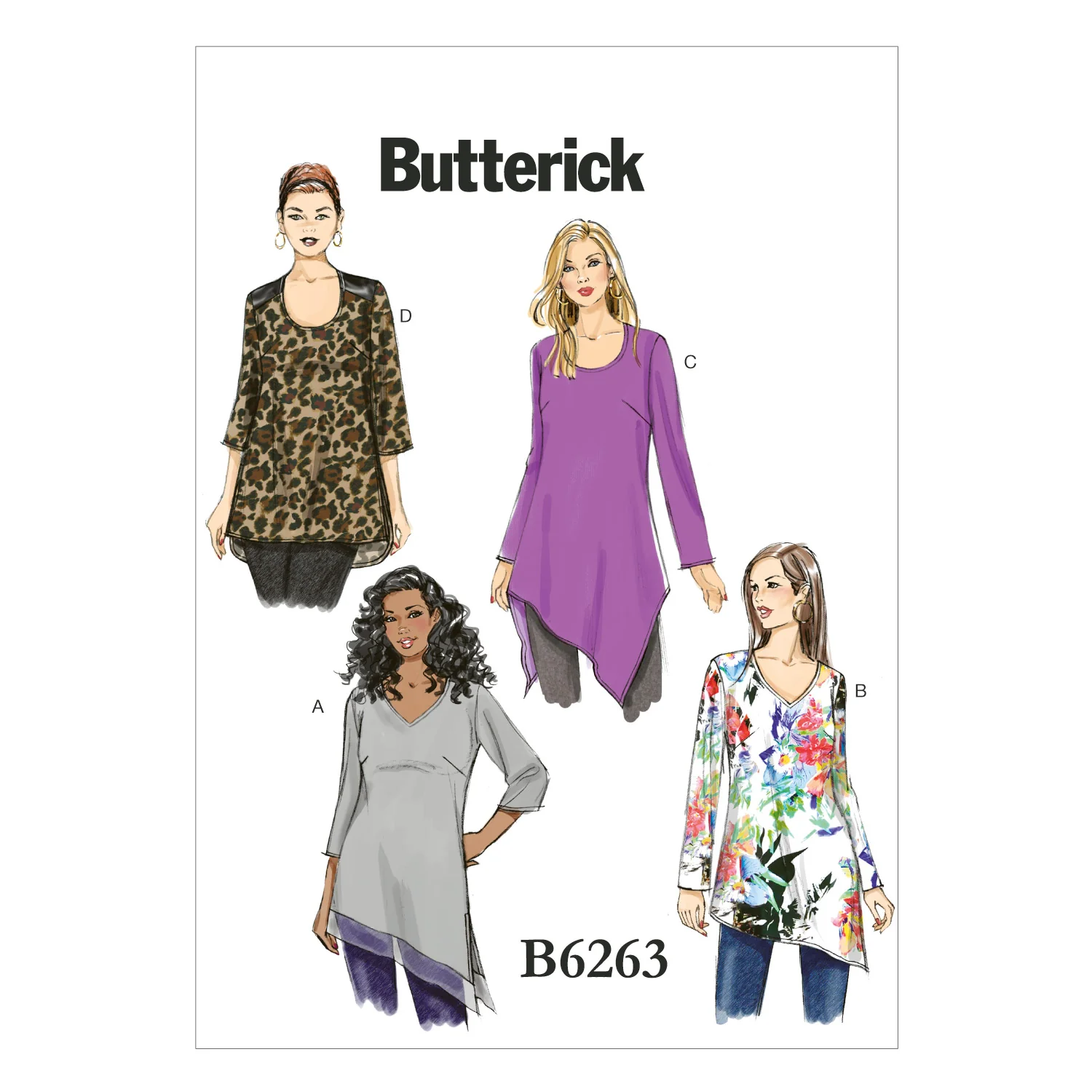 Butterick Tunic B6263 - Image 2