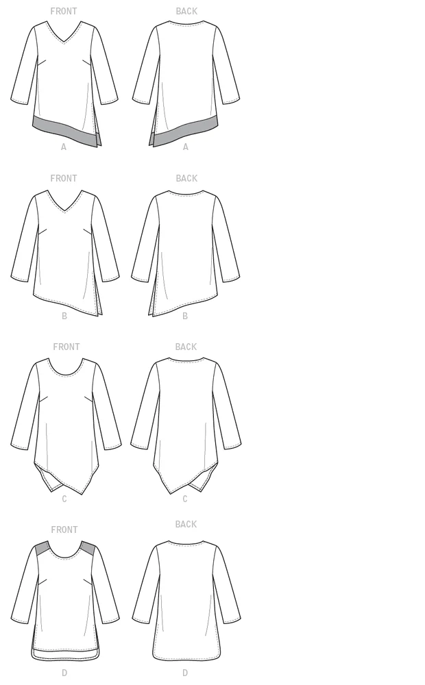 Butterick Tunic B6263 - Image 6