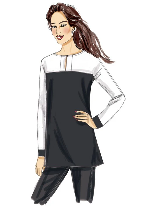Butterick Tunic B6416 - Image 5