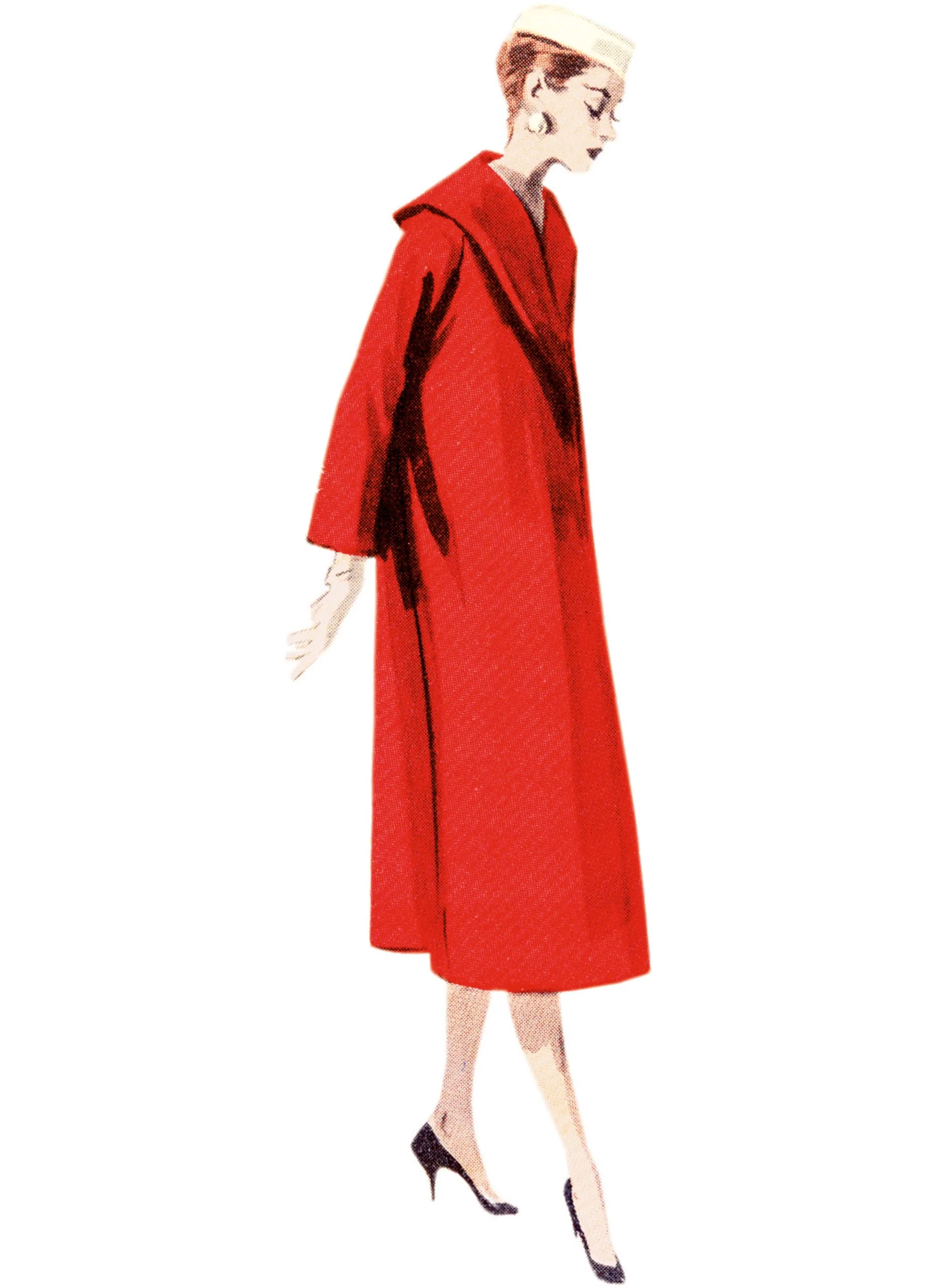 Butterick Vintage Coat B6957 - Image 3